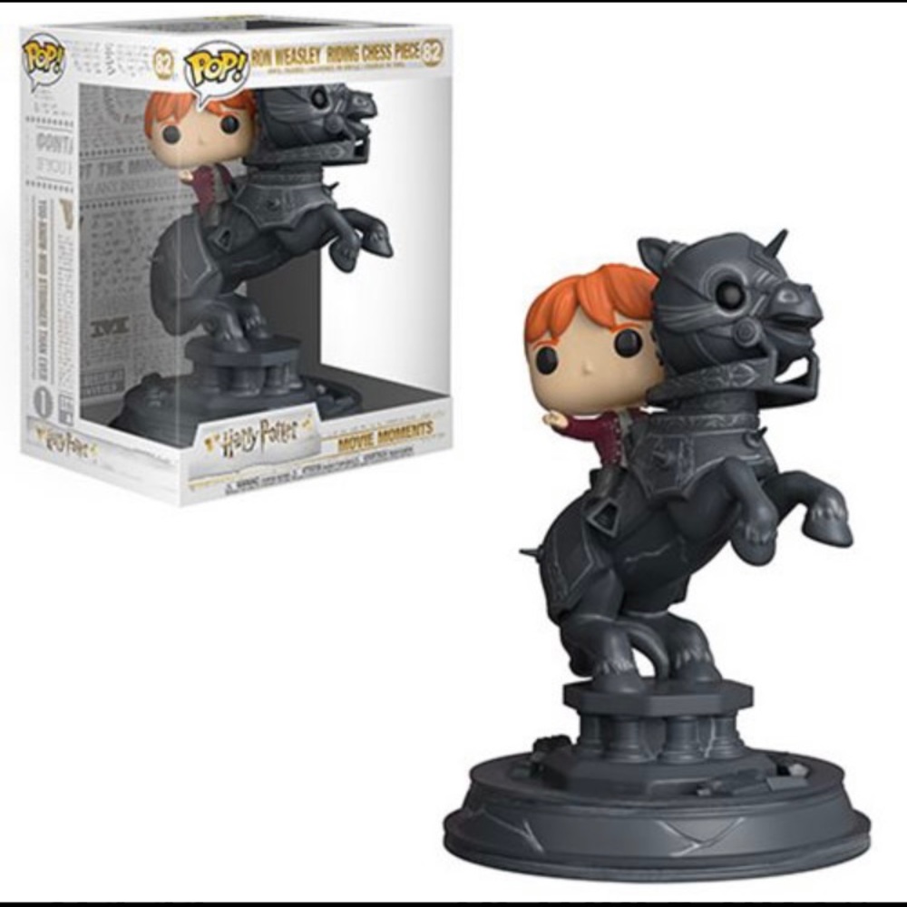 FUNKO POP Ron Weasley Riding Chess Piece #82